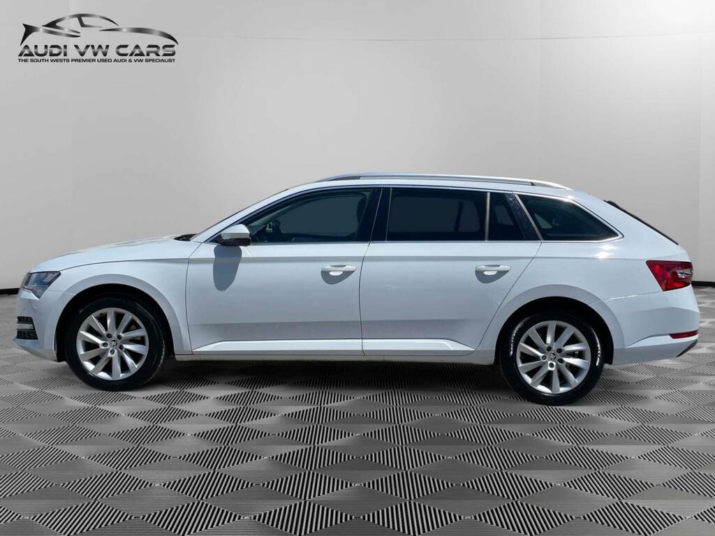 Skoda Superb Se Technology White #2