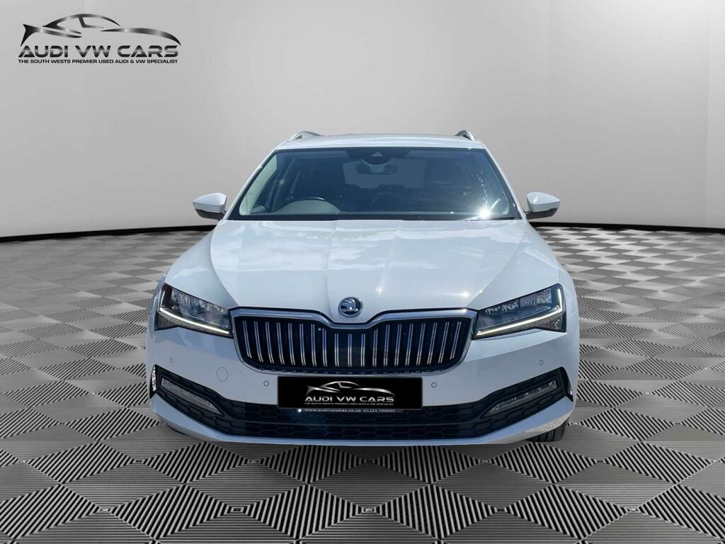 Skoda Superb Se Technology White #5
