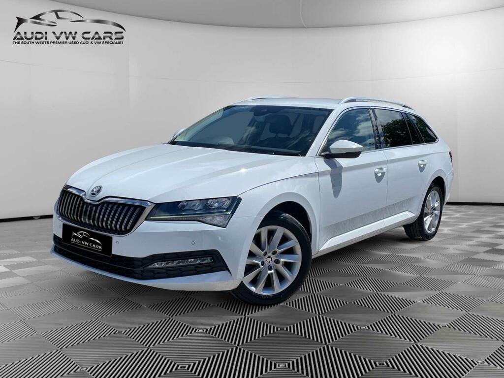 Skoda Superb Se Technology White