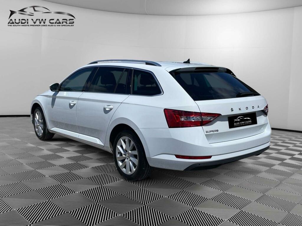 Skoda Superb Se Technology White #3