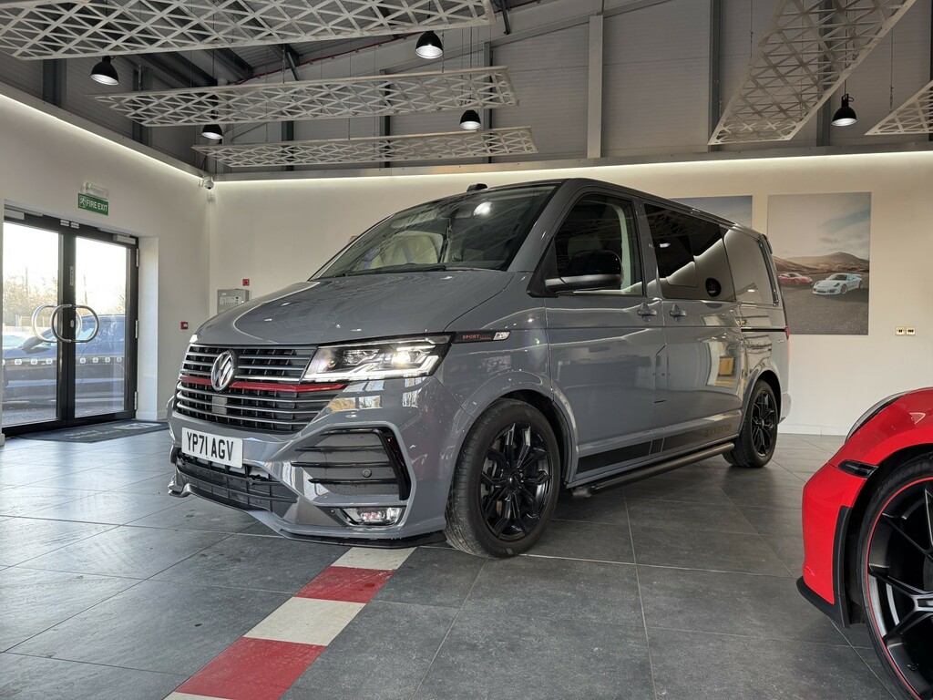 Volkswagen Transporter Sportline Combi Van 2.0 Bitdi T32 Sportline Black Edition 2 Grey #6