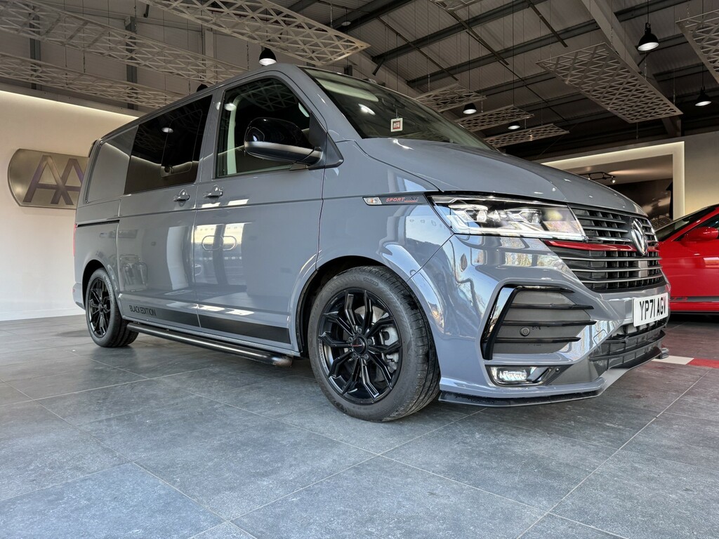 Volkswagen Transporter Sportline Panel Van T6.1 Highline Swb Day Van Tailgate Sport Silver #7