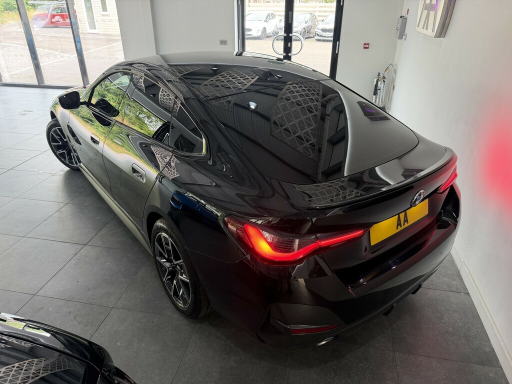 BMW 4 Series Gran Coupe 2.0 420I M Sport Gran Coupe Black #6