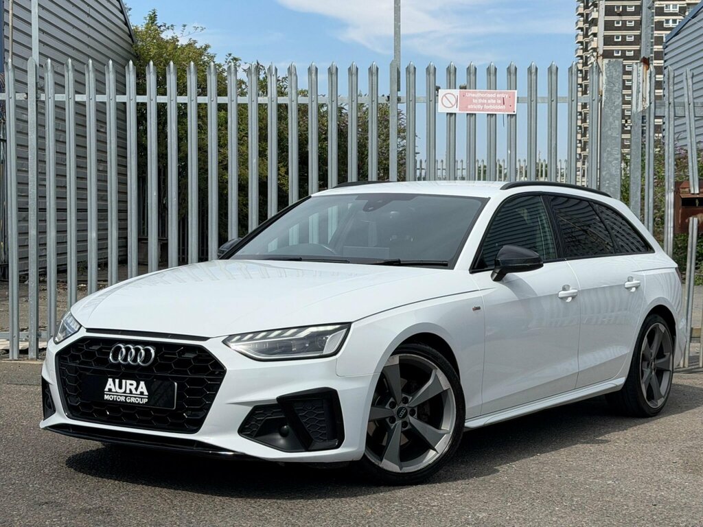Audi A4 Avant 2.0 Tdi 35 Black Edition S Tronic Euro 6 Ss White #4
