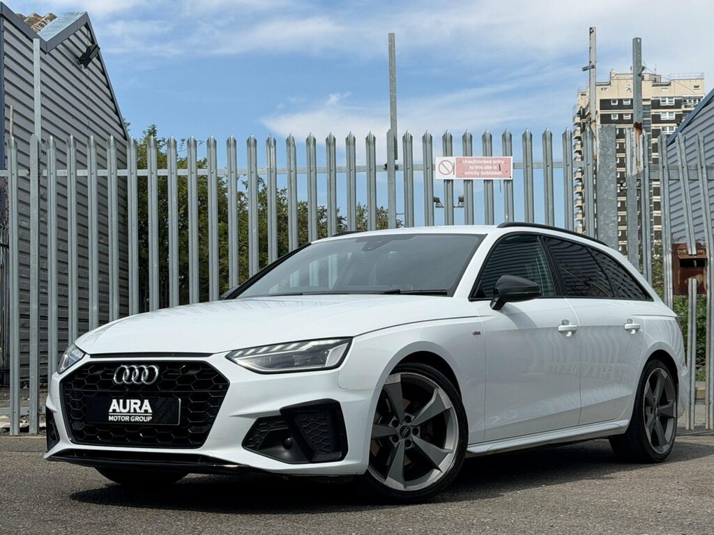 Audi A4 Avant 2.0 Tdi 35 Black Edition S Tronic Euro 6 Ss White #5