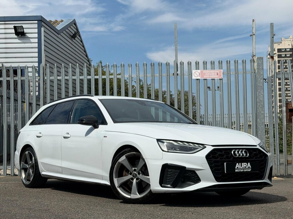 Audi A4 Avant 2.0 Tdi 35 Black Edition S Tronic Euro 6 Ss White #2