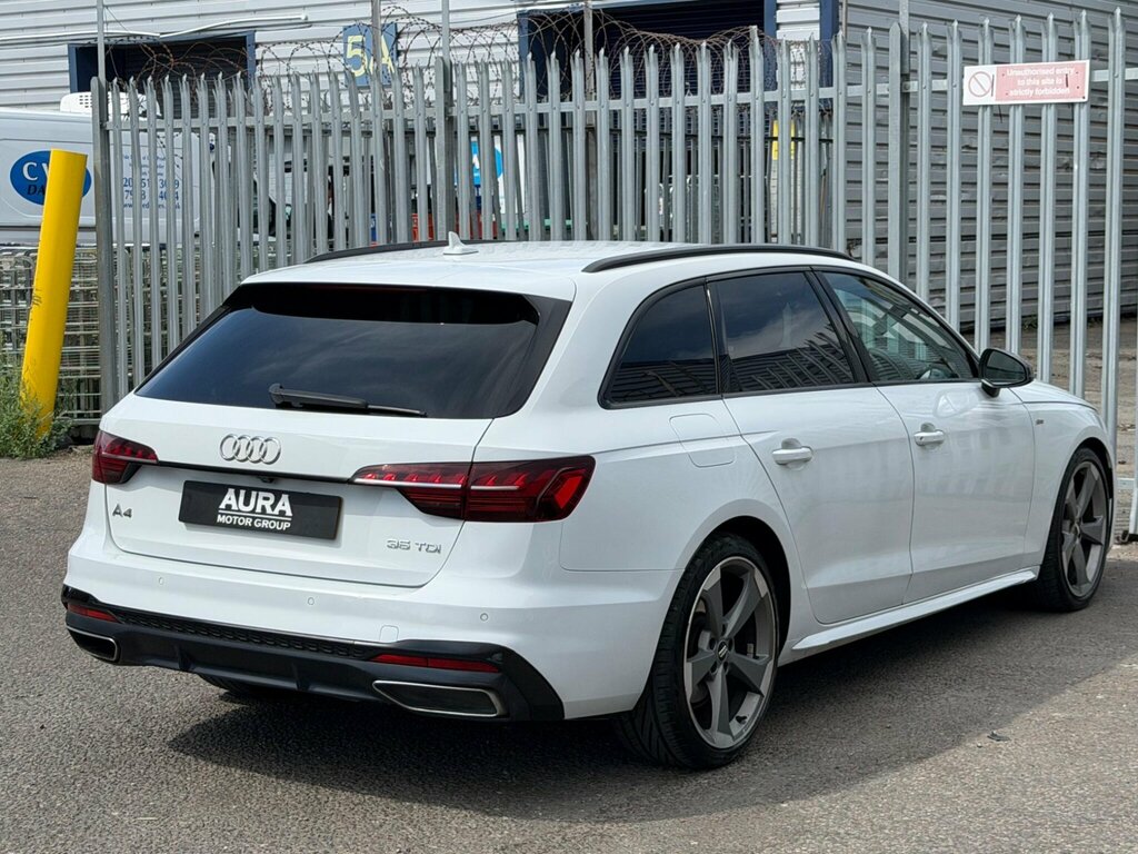 Audi A4 Avant Avant 40 2.0 Tfsi 190 Sport S Tronic Pan Roof White #9