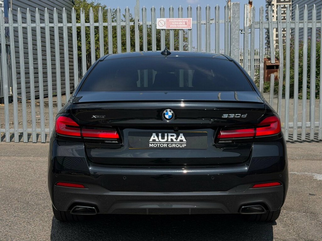 BMW 5 Series White White #9