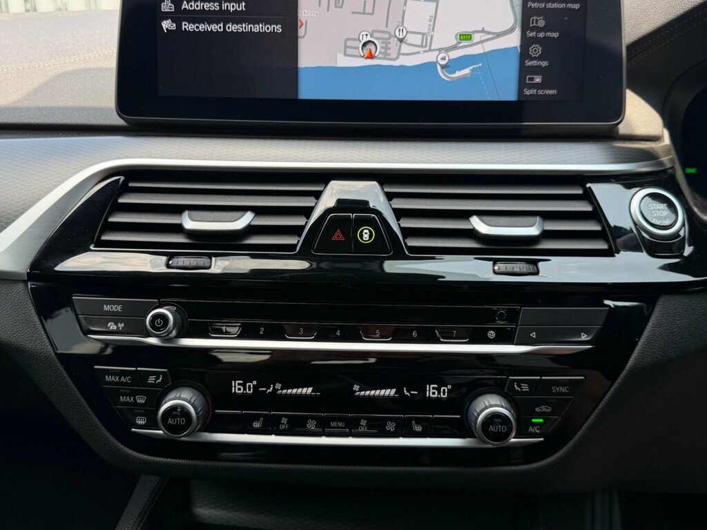 BMW 5 Series White White #24