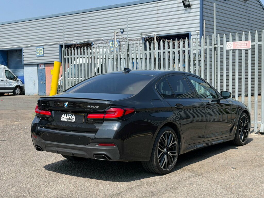 BMW 5 Series White White #12