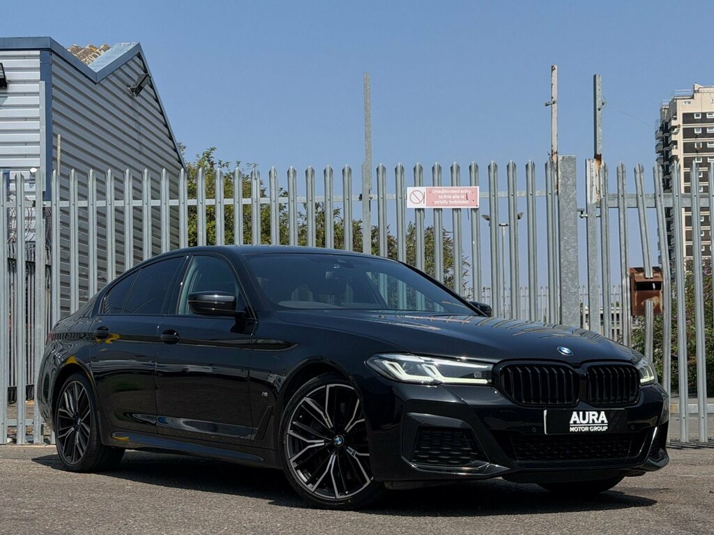 BMW 5 Series 3.0 530D Mht M Sport Steptronic Xdrive Euro 6 Ss Black #2