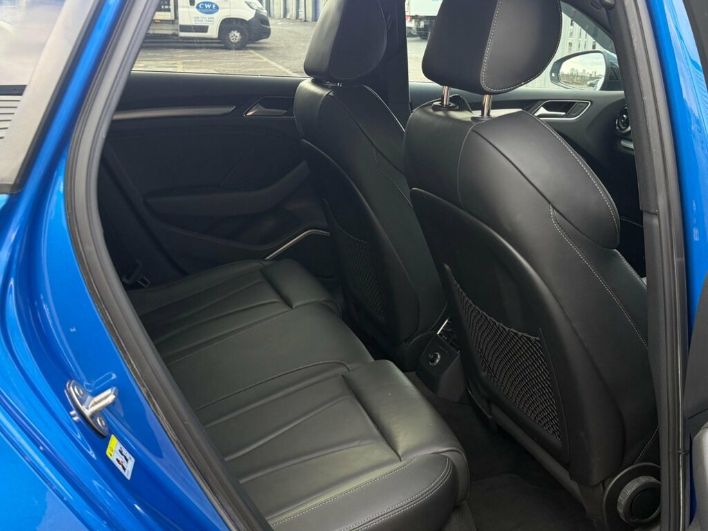 Audi S3 Hatchback 2.0 Tfsi Black Edition Quattro 2017 Blue #13