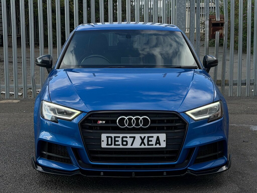 Audi S3 Hatchback 2.0 Tfsi Black Edition Quattro 2017 Blue #7