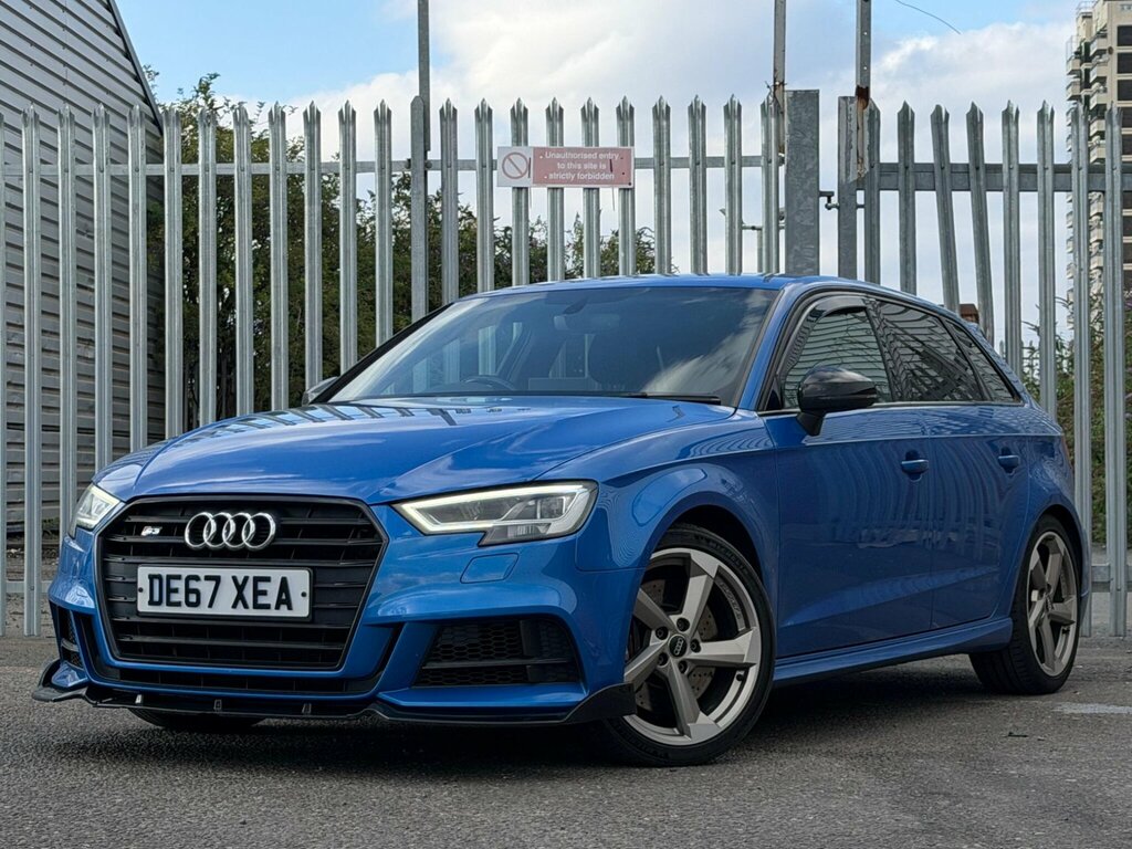 Audi S3 2.0 Tfsi Black Edition Sportback S Tronic Quattro Blue #5