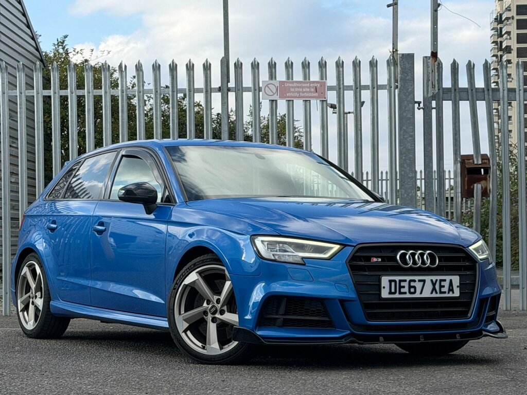 Audi S3 2.0 Tfsi Black Edition Sportback S Tronic Quattro Blue #2