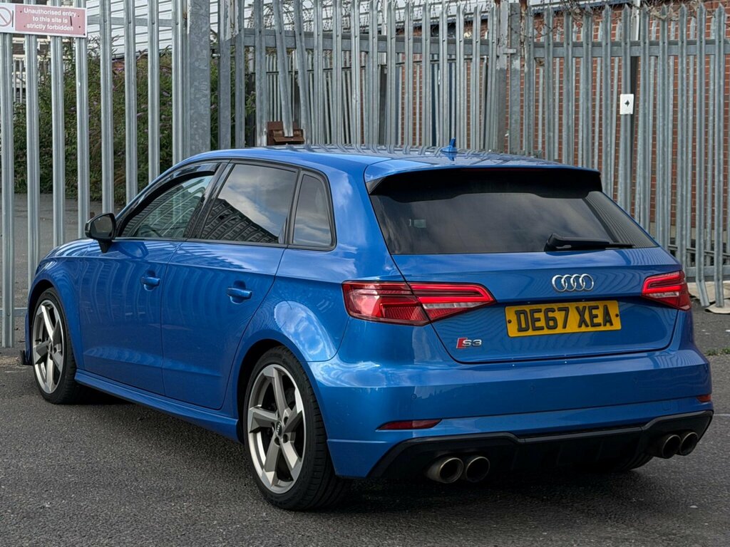 Audi S3 Hatchback 2.0 Tfsi Black Edition Quattro 2017 Blue #10