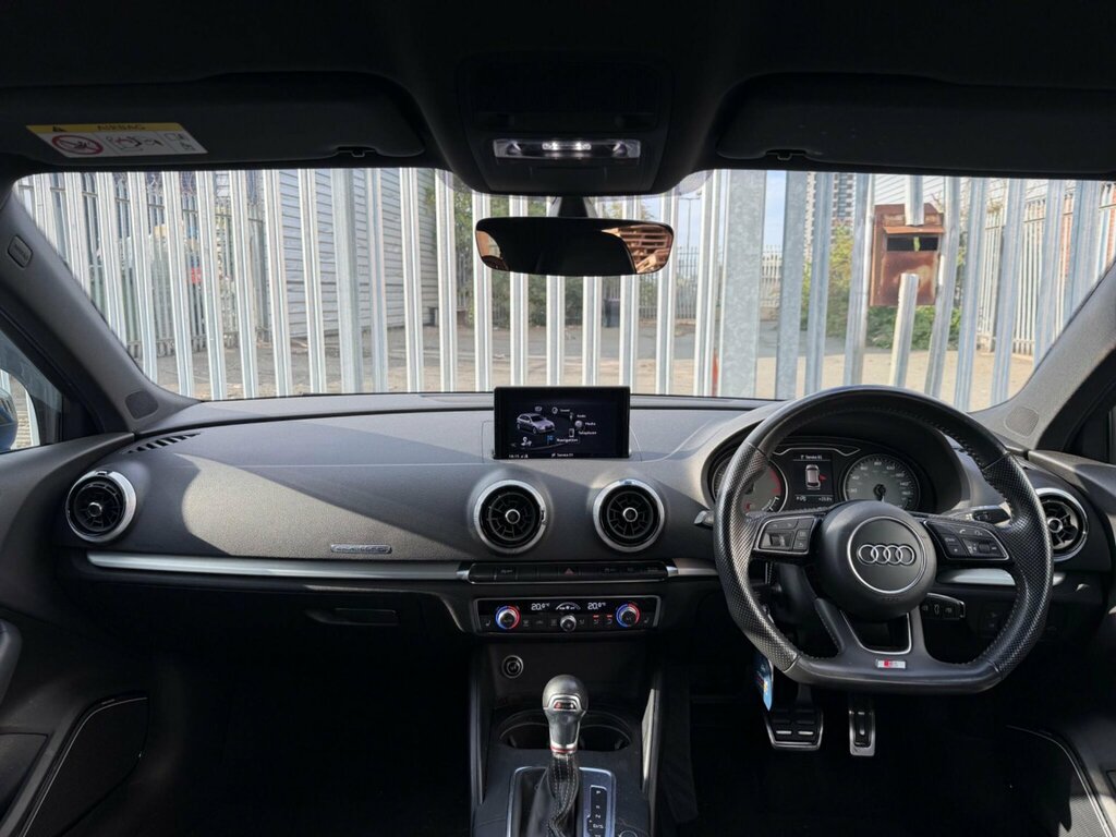 Audi S3 Hatchback 2.0 Tfsi Black Edition Quattro 2017 Blue #15