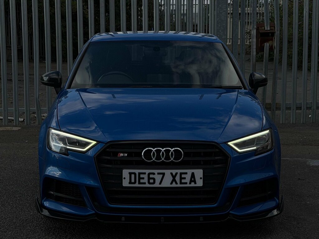 Audi S3 Hatchback 2.0 Tfsi Black Edition Quattro 2017 Blue #8