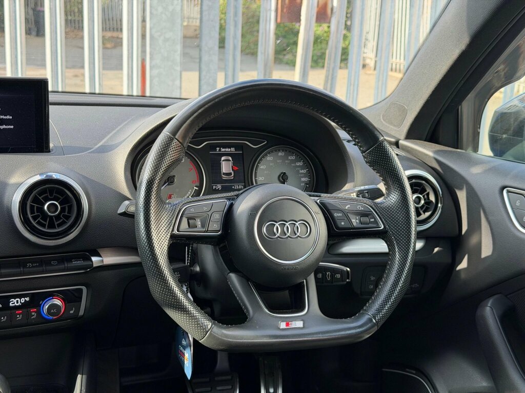 Audi S3 Hatchback 2.0 Tfsi Black Edition Quattro 2017 Blue #16