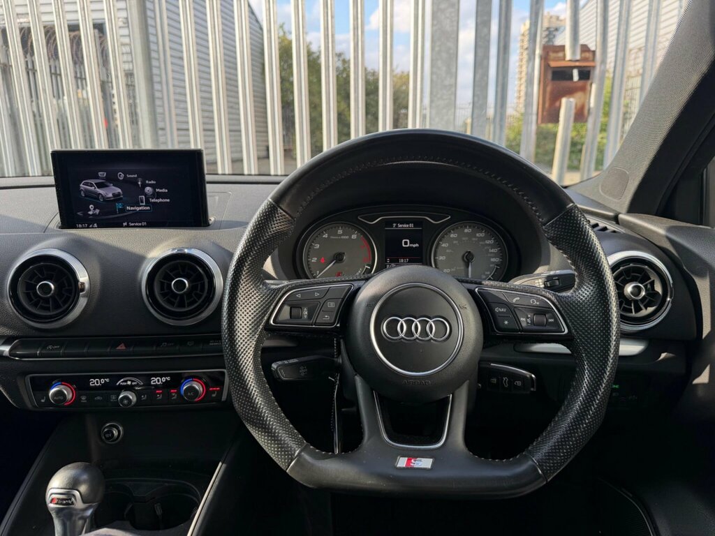 Audi S3 Hatchback 2.0 Tfsi Black Edition Quattro 2017 Blue #23