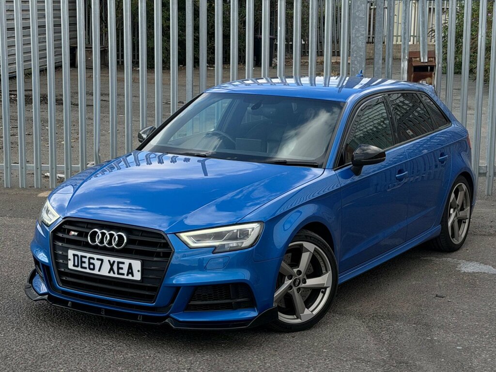 Audi S3 2.0 Tfsi Black Edition Sportback S Tronic Quattro Blue #6