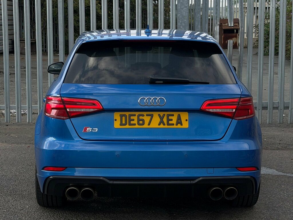 Audi S3 Hatchback 2.0 Tfsi Black Edition Quattro 2017 Blue #9