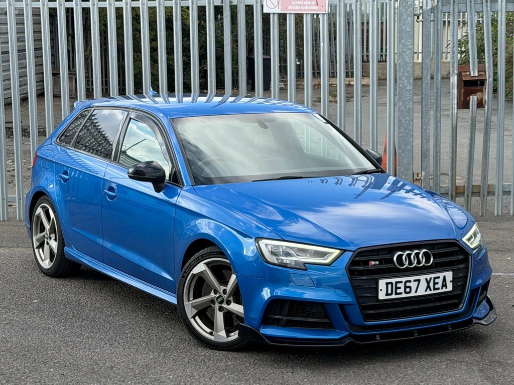 Audi S3 2.0 Tfsi Black Edition Sportback S Tronic Quattro Blue #3