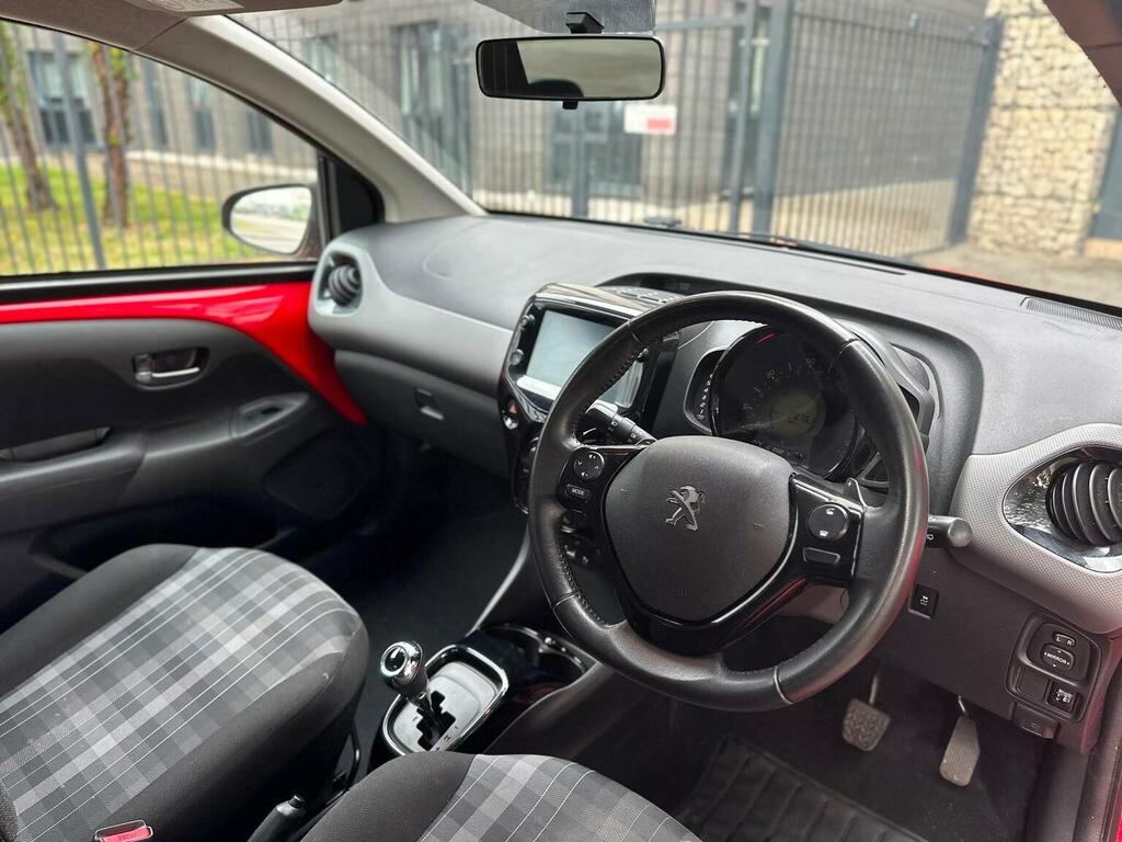 Peugeot 108 1.0 Allure 2 Tronic Euro 6 Red #3