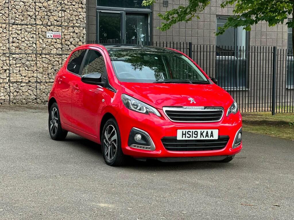 Peugeot 108 1.0 Allure 2 Tronic Euro 6 Red #4