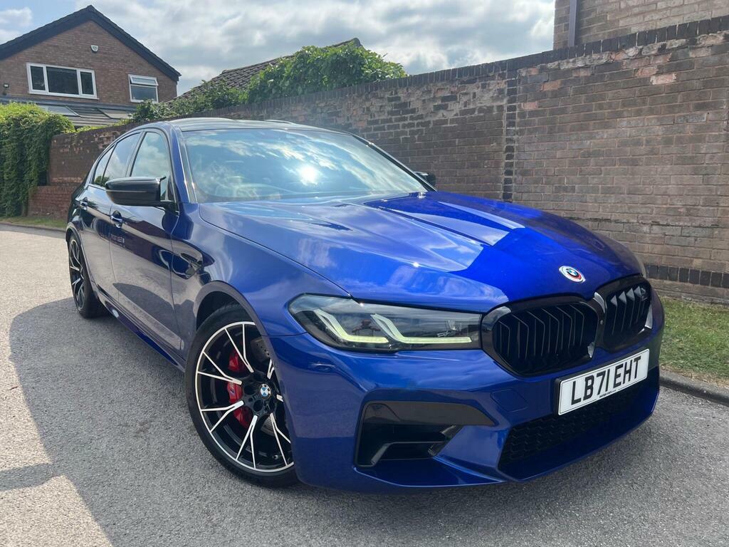 BMW M5 4.4I V8 Competition Steptronic Xdrive Euro 6 S S Blue