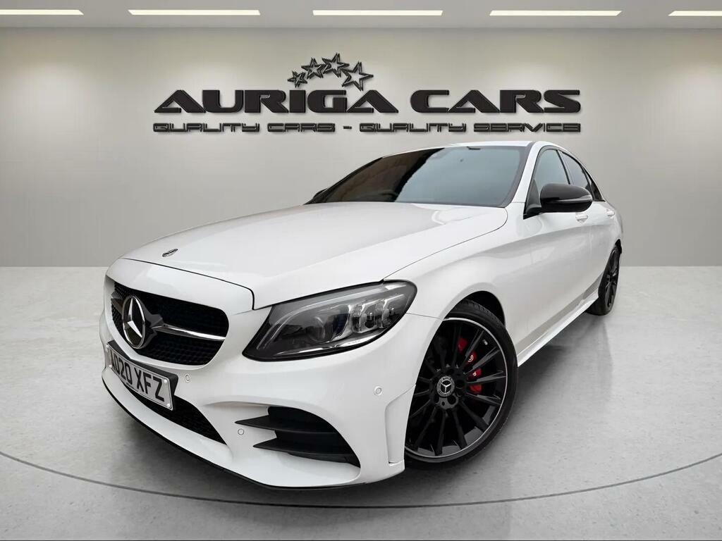 Mercedes-Benz C Class 2.0 C300 Amg Line Night Edition Premium G-tronic White