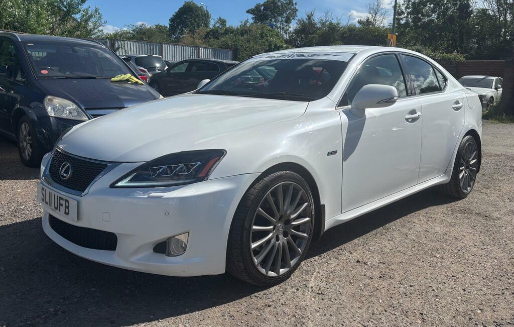 Lexus IS 2.5 250 F Sport White #2
