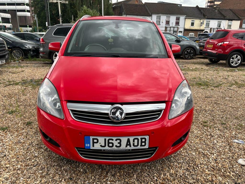 Vauxhall Zafira Design Red #4