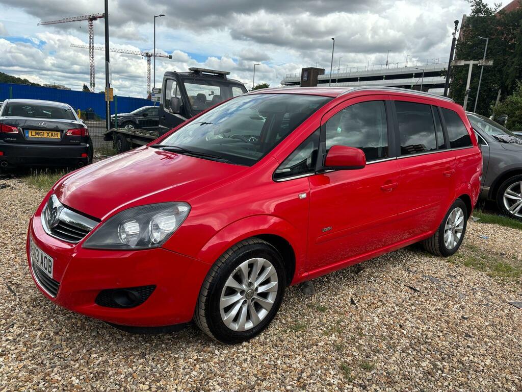 Vauxhall Zafira Design Red #5