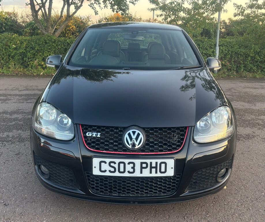 Volkswagen Golf Gti Black #5