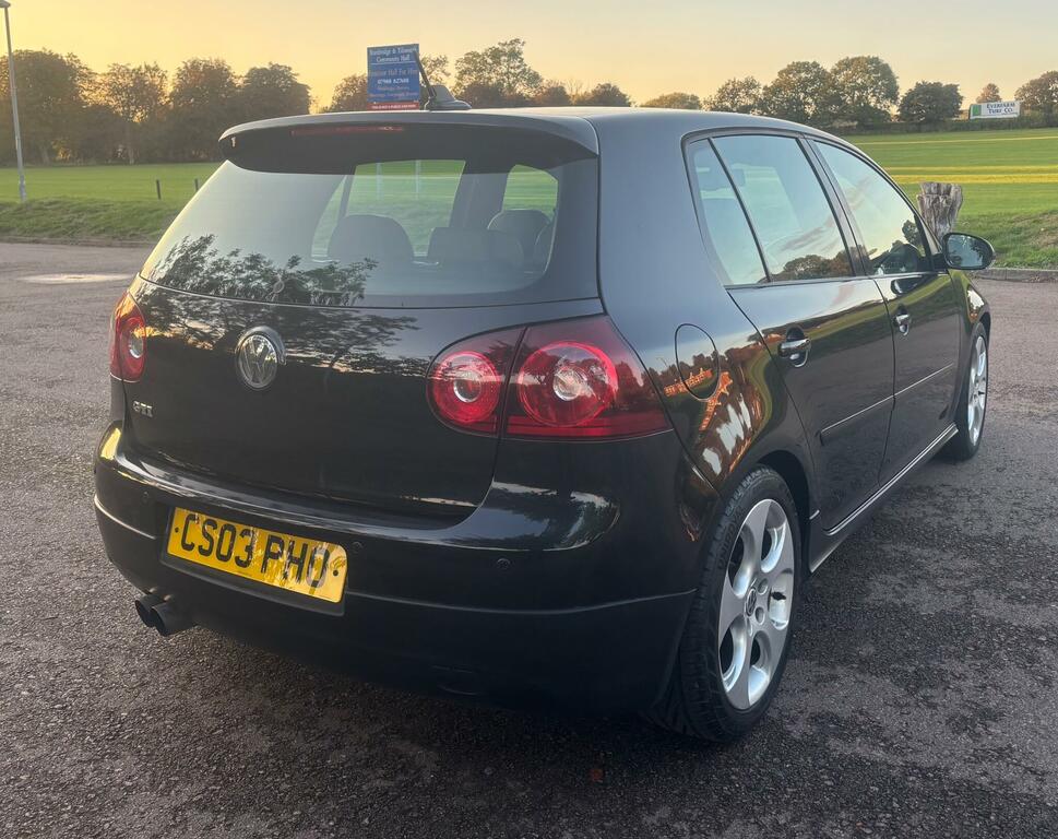 Volkswagen Golf Gti Black #3