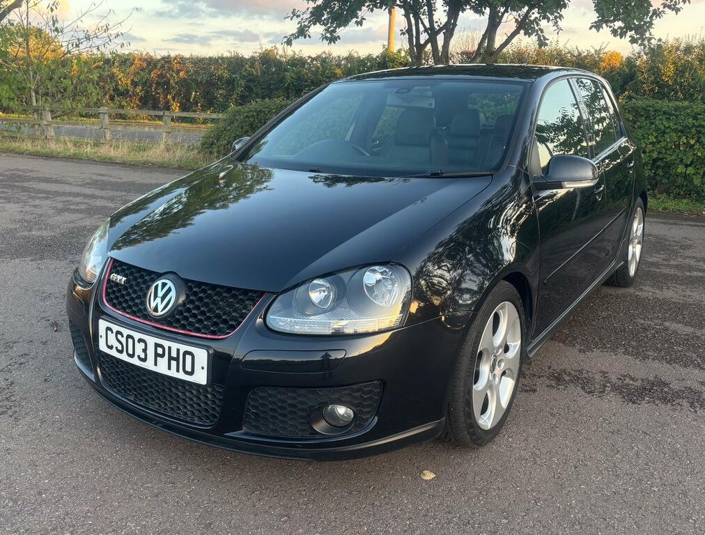 Volkswagen Golf Gti Black #2