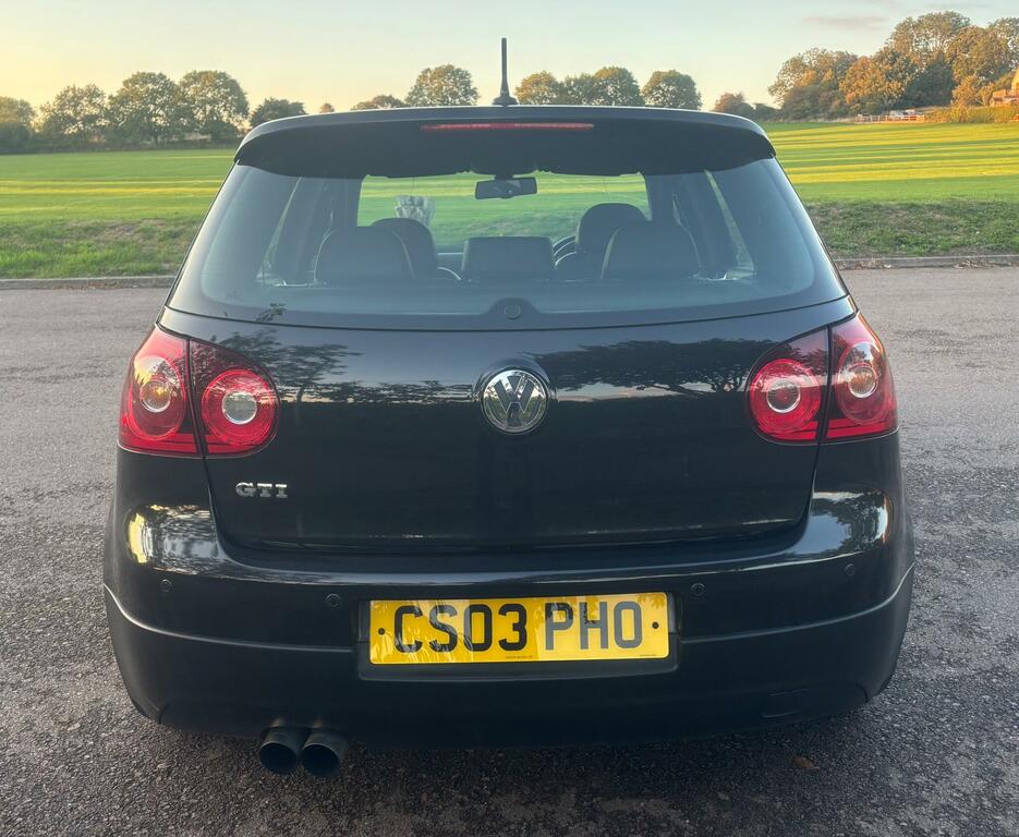 Volkswagen Golf Gti Black #6