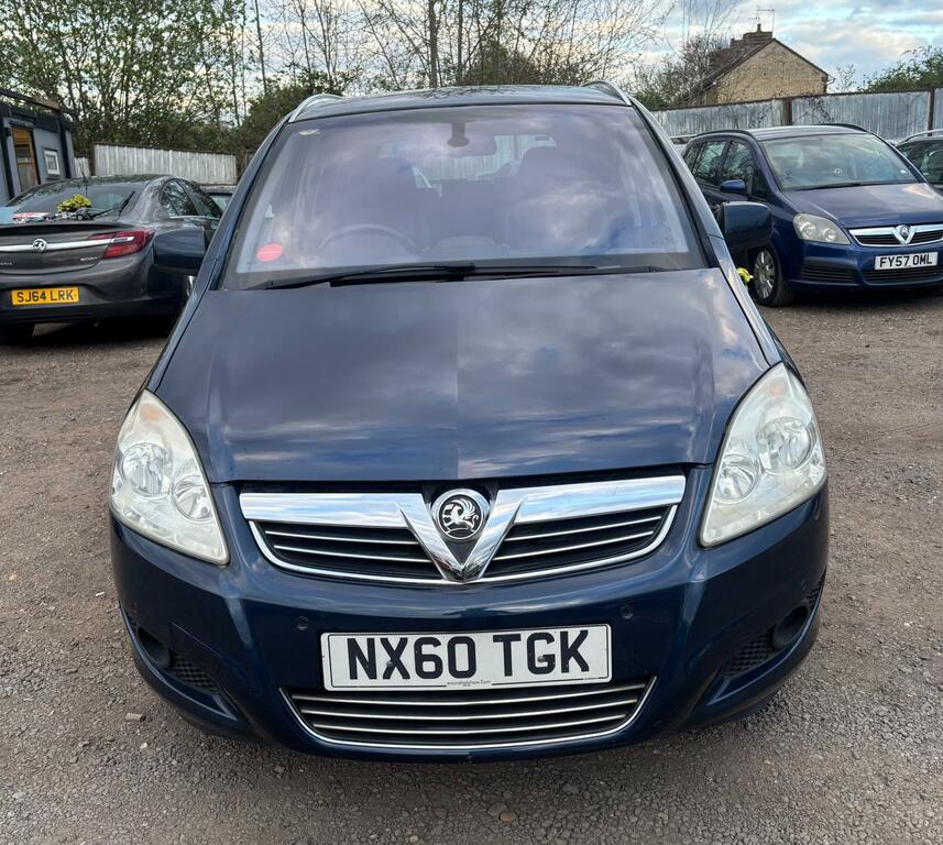 Vauxhall Zafira Elite Blue #5