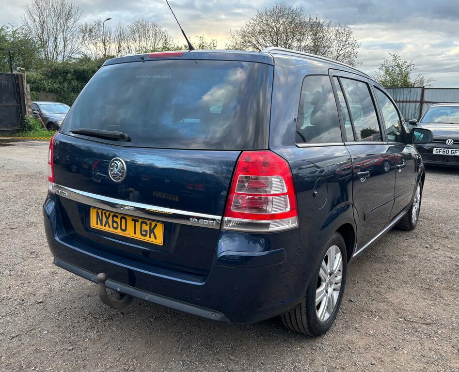 Vauxhall Zafira Design 113 Bhp Black #9