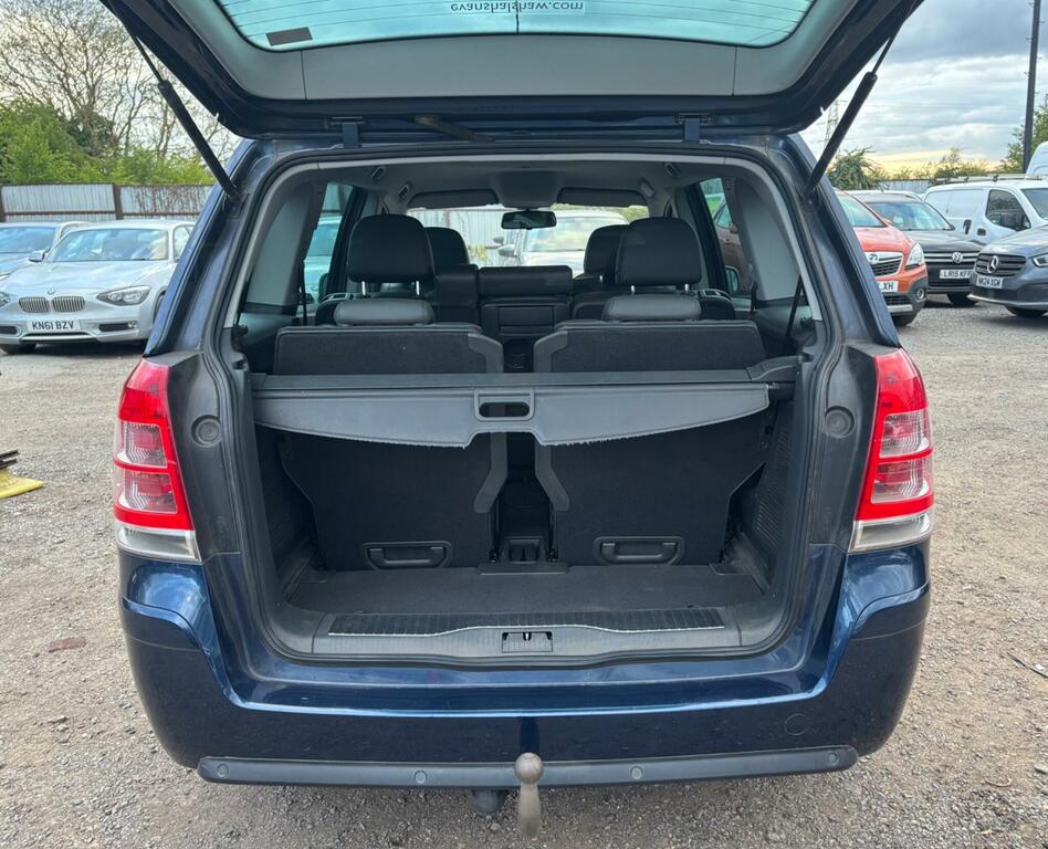 Vauxhall Zafira Design 113 Bhp Black #37