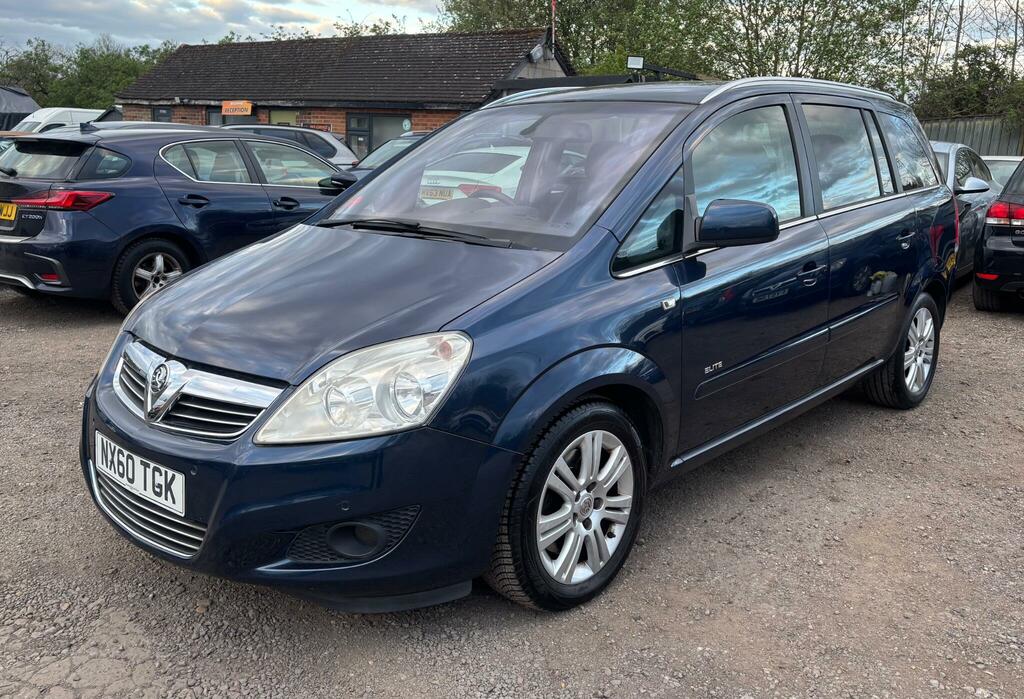 Vauxhall Zafira Elite Blue #2