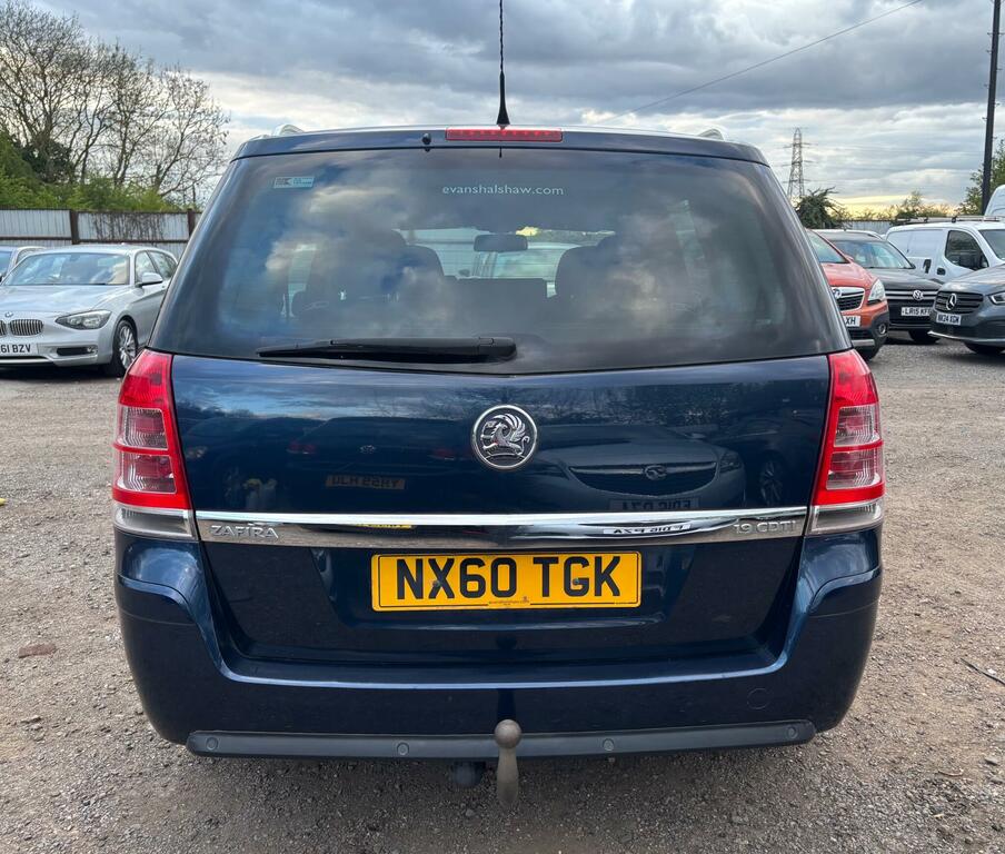 Vauxhall Zafira Elite Blue #6