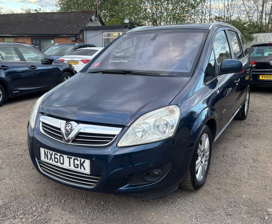 Vauxhall Zafira Design 113 Bhp Black #8