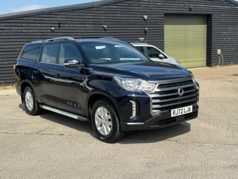 SsangYong Musso 2.2D Rebel Blue #4