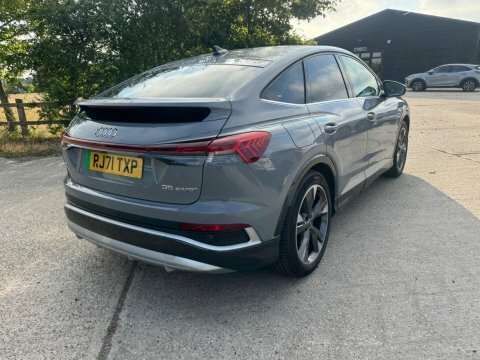 Audi Q4 E Tron 35 S Line RJ71TXP Grey #5