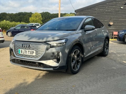 Audi Q4 E Tron 35 S Line RJ71TXP Grey