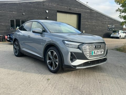 Audi Q4 E Tron 35 S Line RJ71TXP Grey #3