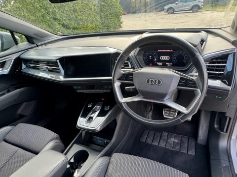 Audi Q4 E Tron 35 S Line RJ71TXP Grey #2