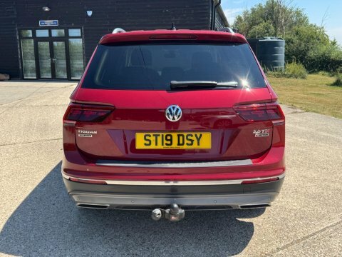 Volkswagen Tiguan Allspace 2.0 Tdi Sel Red #5